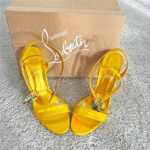 Christian Louboutin Vibrant Yellow Heels